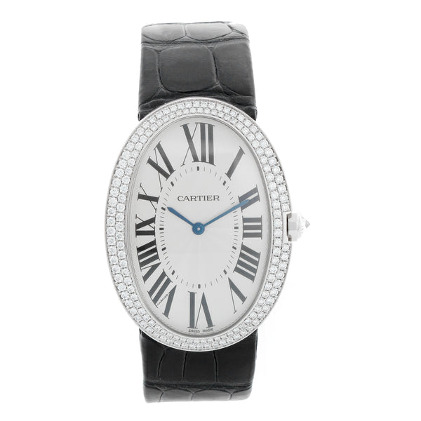Cartier Baignoire 18K White Gold Watch 3032 WB520009