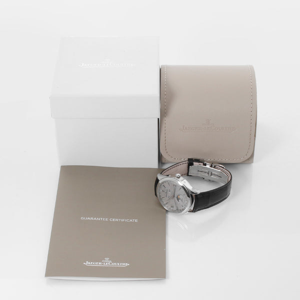 Jaeger-LeCoultre Master Calendar Men's Meteorite Stainless Steel Watch Q1558421 176.8.12.S – Image 6