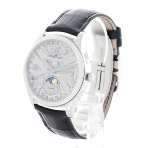 Jaeger-LeCoultre Master Calendar Men's Meteorite Stainless Steel Watch Q1558421 176.8.12.S – Image 3