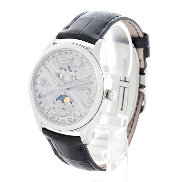 Jaeger-LeCoultre Master Calendar Men's Meteorite Stainless Steel Watch Q1558421 176.8.12.S – Image 3