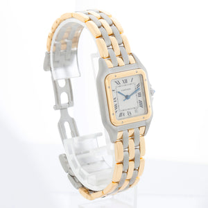 Cartier 3-Row Panther 2-Tone Steel & Gold Jumbo  Watch W25027B8