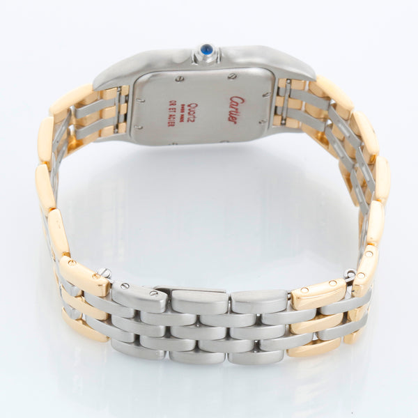 Cartier 3-Row Panther 2-Tone Steel & Gold Jumbo  Watch W25027B8