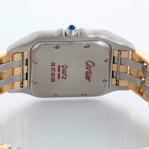 Cartier 3-Row Panther 2-Tone Steel & Gold Jumbo  Watch W25027B8