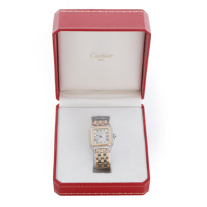 Cartier 3-Row Panther 2-Tone Steel & Gold Jumbo  Watch W25027B8