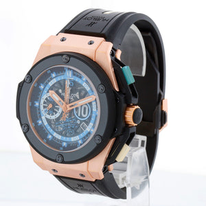 Diego Maradona Hublot King Power Skeleton Dial  Men's Watch