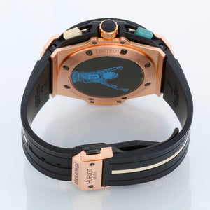 Diego Maradona Hublot King Power Skeleton Dial  Men's Watch