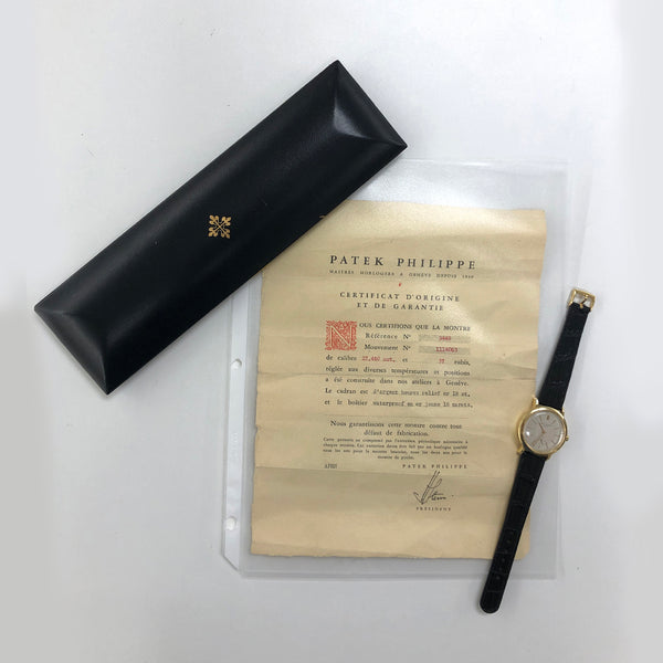 Patek Philippe Yellow Gold Automatic Calatrava Ref.3440J