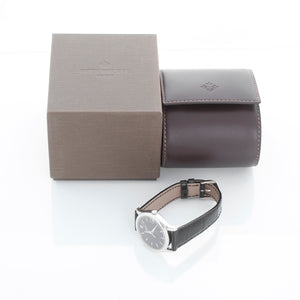 Very Rare Patek Philippe Calatrava Platinum Ref 3998 P Black Dial  Men's Watch