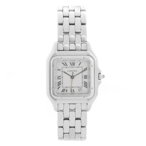 Cartier Panther Stainless Steel Quartz Midsize 27mm Watch W25054P5 1310