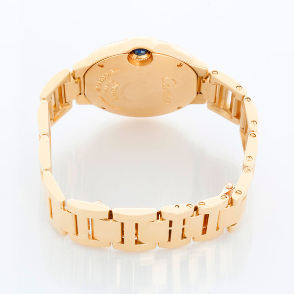 Cartier Ballon Bleu Midsize 18k Yellow Gold Watch WJBB0002 3827