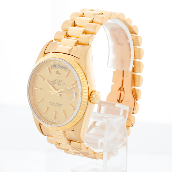 Rolex President Men's Watch 18238 Champagne Dial