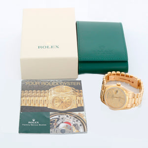 Rolex President Men's Watch 18238 Champagne Dial