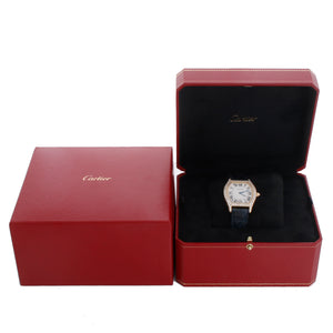 Cartier Tortue Large Ladies Yellow Gold Factory Diamond Case Ref 2496