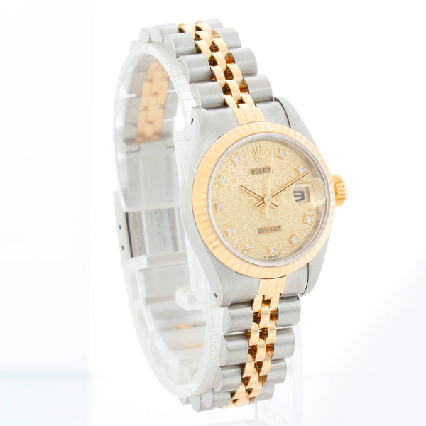 Rolex  Datejust 2-tone Steel & Gold Ladies Watch 69173