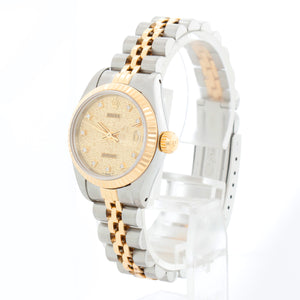Rolex  Datejust 2-tone Steel & Gold Ladies Watch 69173