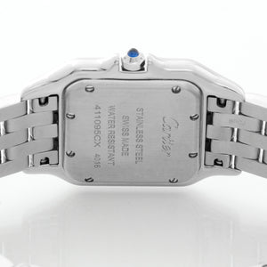 Cartier Stainless Steel  Midsize Diamond Panther W4PN0008 4016
