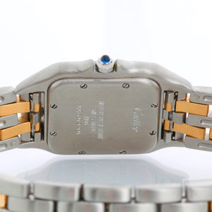 Cartier Midsize 2-Row Panther 2-Tone Steel & Gold Watch W25027B8
