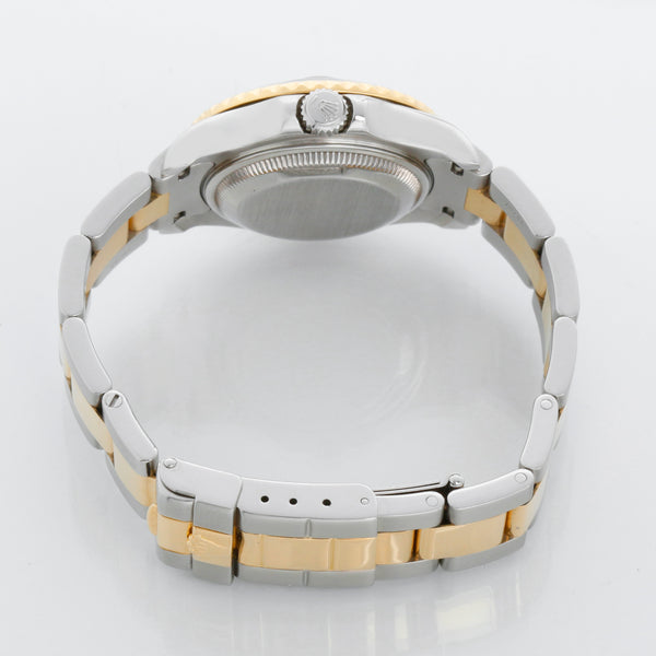 Rolex Ladies Yacht - Master 2-Tone Watch 69623 Silver Dial