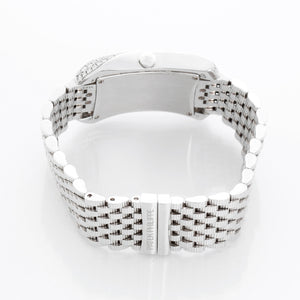 Patek Philippe Gondolo White Gold Mother of Pearl Diamond Ladies Watch 4972G