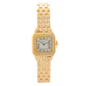 Cartier Panther / Panthere  Ladies 18k Yellow Gold Watch WF3070B9