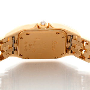 Cartier Panther / Panthere  Ladies 18k Yellow Gold Watch WF3070B9