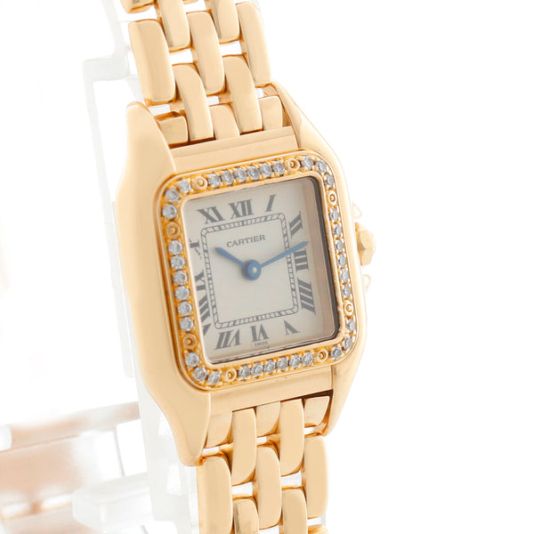 Cartier Panther / Panthere  Ladies 18k Yellow Gold Watch WF3070B9