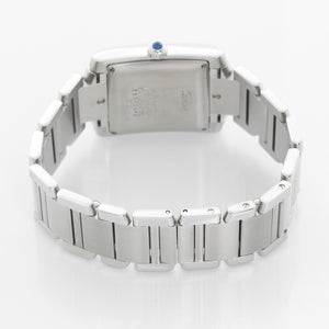Cartier Tank Francaise Automatic Men's Stainless Steel Watch W51002Q3 2302