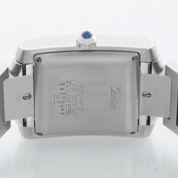 Cartier Tank Francaise Automatic Men's Stainless Steel Watch W51002Q3 2302