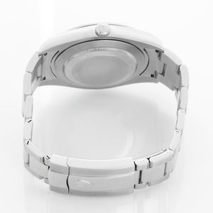 Rolex Datejust II Men's Watch 116334 Silver Diamond Dial