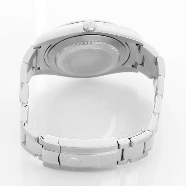 Rolex Datejust II Men's Watch 116334 Silver Diamond Dial