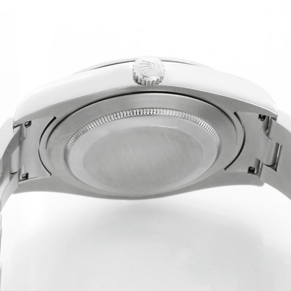 Rolex Datejust II Men's Watch 116334 Silver Diamond Dial