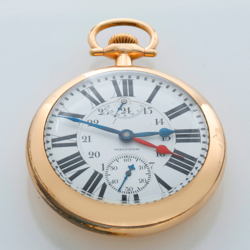 Waltham 18 Size 21J Vanguard Up/Down Indicator Ultra Rare For Canadian Market