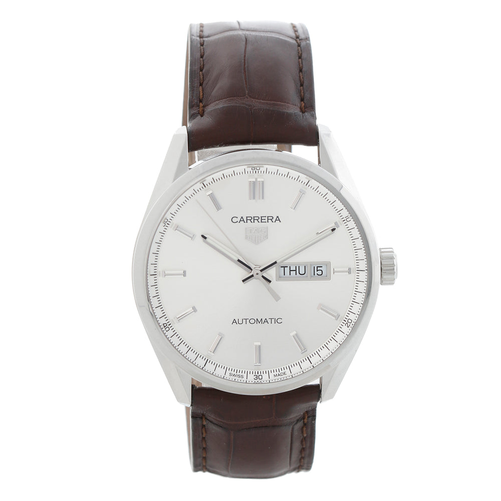 TAG Heuer Carrera Day-Date Men's Steel Watch WBN2011.FC6484