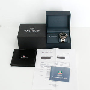 Tag Heuer Aquaracer Automatic Chronograph Men's Diver's Watch  CAY2112.BA0927 Black Dial – Image 6