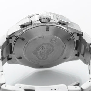 Tag Heuer Aquaracer Automatic Chronograph Men's Diver's Watch  CAY2112.BA0927 Black Dial – Image 5