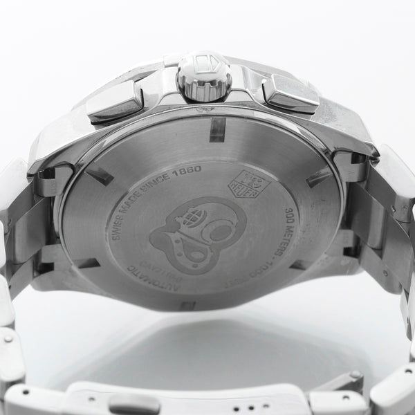 Tag Heuer Aquaracer Automatic Chronograph Men's Diver's Watch  CAY2112.BA0927 Black Dial – Image 5