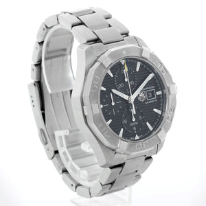 Tag Heuer Aquaracer Automatic Chronograph Men's Diver's Watch  CAY2112.BA0927 Black Dial – Image 2