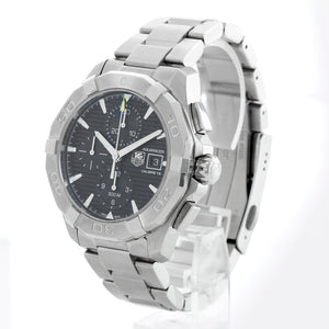 Tag Heuer Aquaracer Automatic Chronograph Men's Diver's Watch  CAY2112.BA0927 Black Dial – Image 3