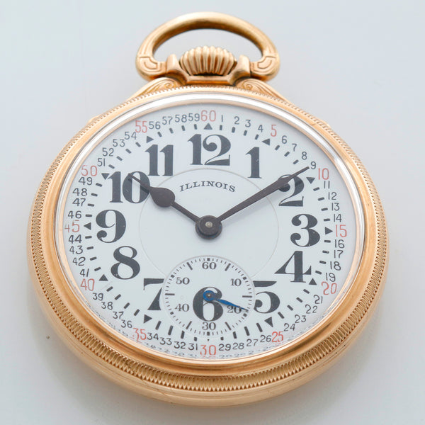 Illinois Bunn Special Type III Model 14 21 Jewel 60 Hour Ca. 1929 Pocket Watch