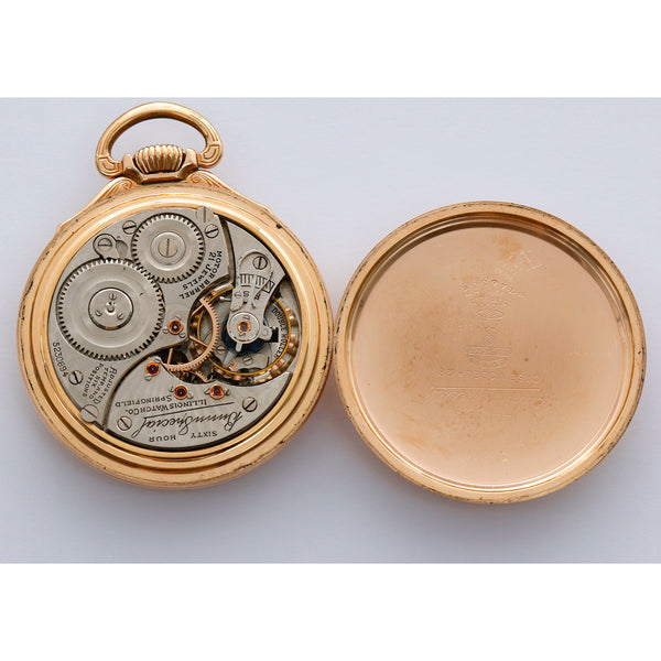 Illinois Bunn Special Type III Model 14 21 Jewel 60 Hour Ca. 1929 Pocket Watch