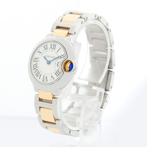 Cartier Ballon Bleu Ladies Stainless Steel and Yellow Gold 3009 W69007Z3