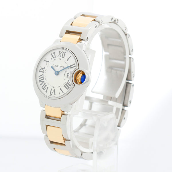 Cartier Ballon Bleu Ladies Stainless Steel and Yellow Gold 3009 W69007Z3