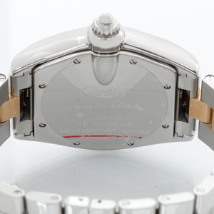 Cartier Roadster Men's Steel & Gold 2-Tone Watch W62031Y4 Silver Dial 2510