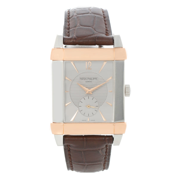 Patek Philippe Gondolo Men's Platinum & Rose Gold Watch 5111 PR
