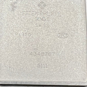 Patek Philippe Gondolo Men's Platinum & Rose Gold Watch 5111 PR