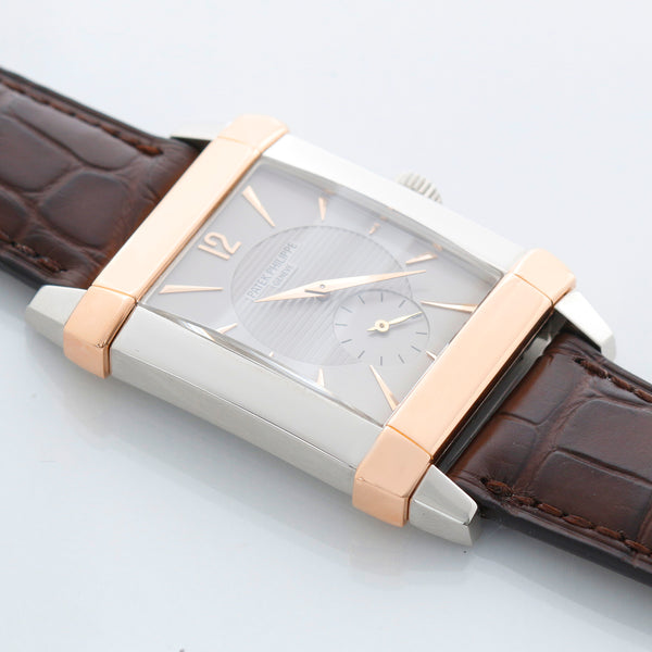 Patek Philippe Gondolo Men's Platinum & Rose Gold Watch 5111 PR