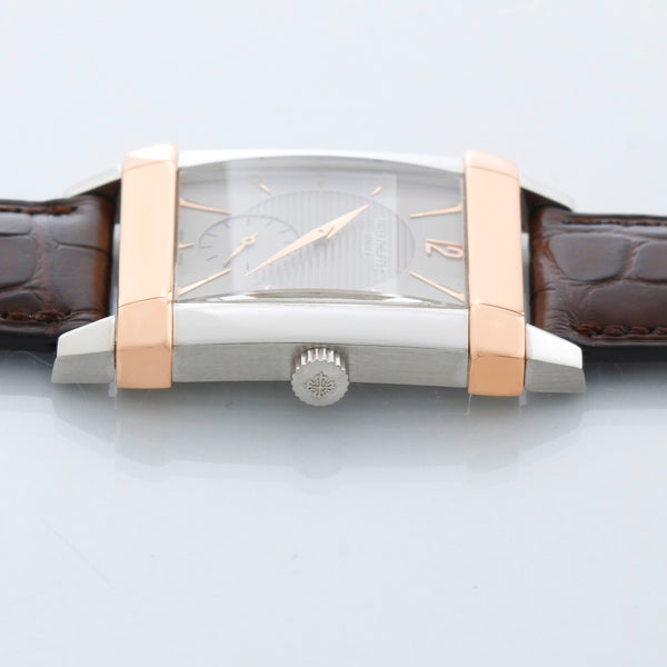 Patek Philippe Gondolo Men's Platinum & Rose Gold Watch 5111 PR