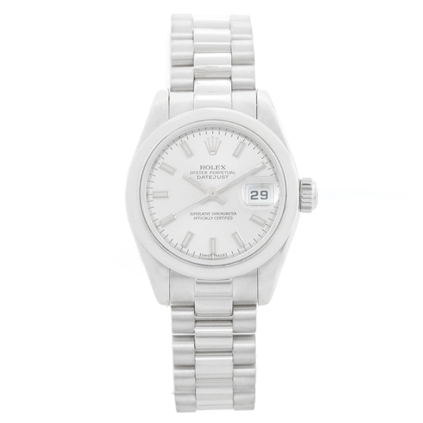 Rolex Ladies Platinum President 179166