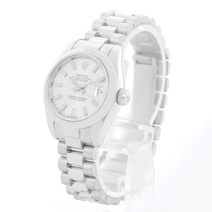 Rolex Ladies Platinum President 179166