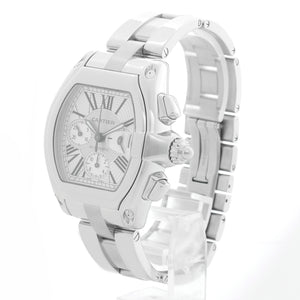 Cartier Roadster Chronograph Men's Stainless Steel Automatic Watch 2618 W62006X6 – Image 2